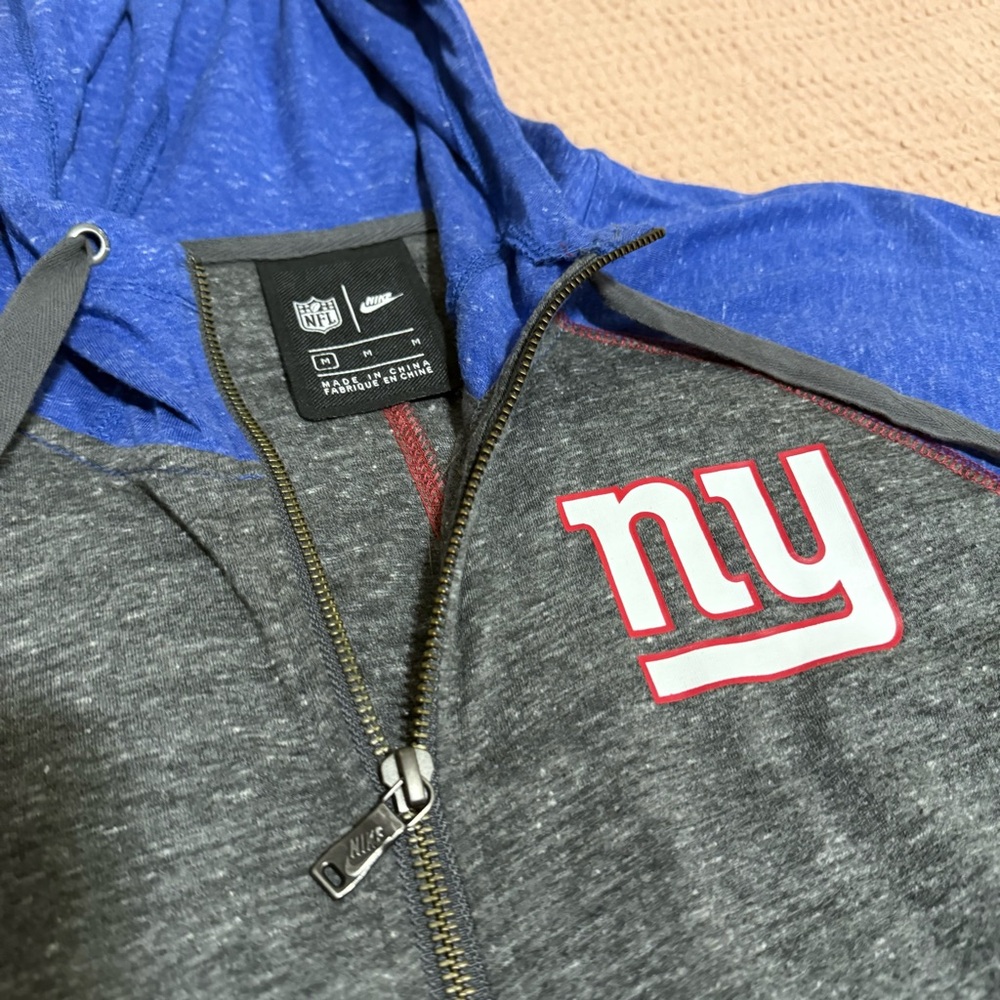 Nike NY Giants Zip-Up Hoodie